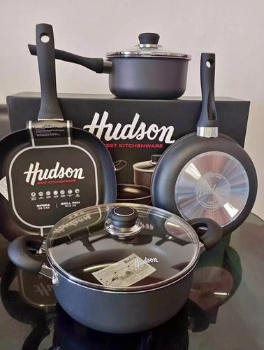 Hudson Teflón 4 Layers Cookware Set 1