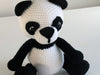 Generic Amigurumi Panda Lana Acrílica 24cm 1