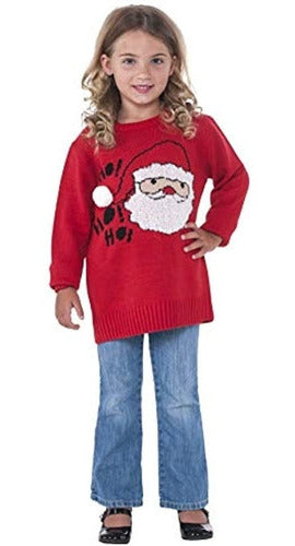 Rubies Santa Ugly Christmas Sweater Costume Pequeño 0