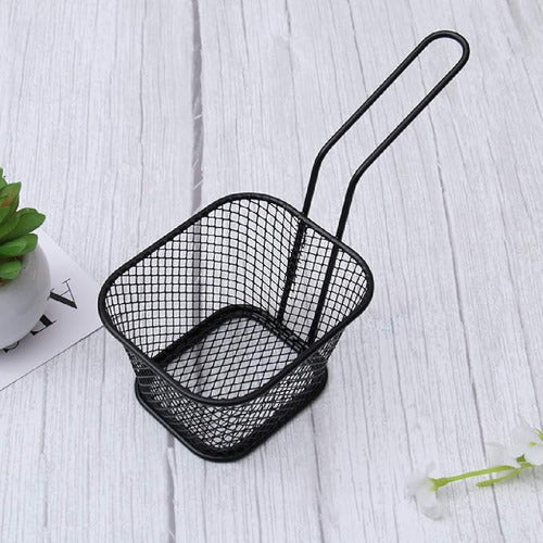 La Aldea Frying Basket with Steel Handle 1