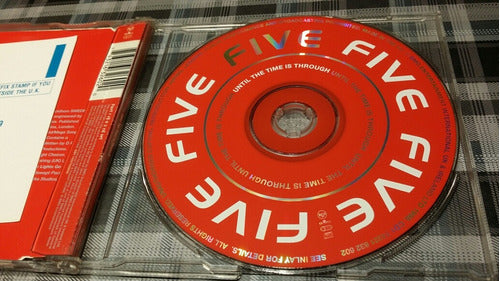 Five - Until The Timenis Through - Cd Single Import -megamix 1