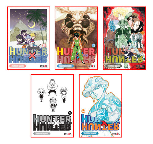 Ivrea Hunter X Hunter Combo 20 to 24 - Manga 0