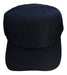 Black Short Brim Cap 7