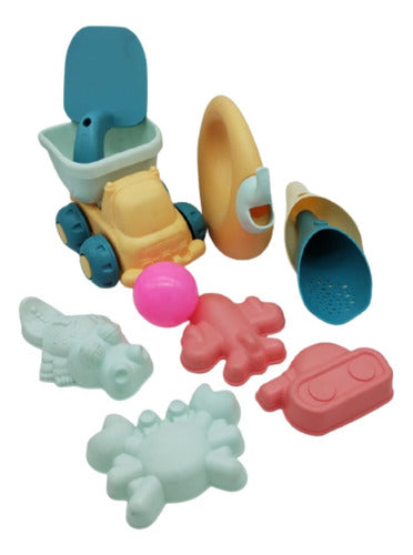 Danitex Beach and Bath Toy Set for Kids - 10 Pcs 0