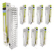 Pack of 8 Emergency Lights 60 LEDs 15hrs Autonomous SLT 0