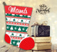 Sublimation Templates for Christmas Stocking Boots + Printed Mockup 7