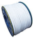 Cable Telefonico Rollo 300m Alambre 2x0.60mm Chato Blanco 0