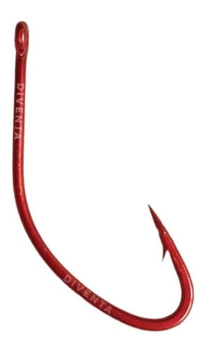 X-Fish Akita 12002 N°16 Red Hook Box of 100 Units 0