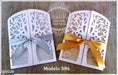 Invitaciones Tarjetas X 10un 15 Bodas Caladas Varios Modelos 5