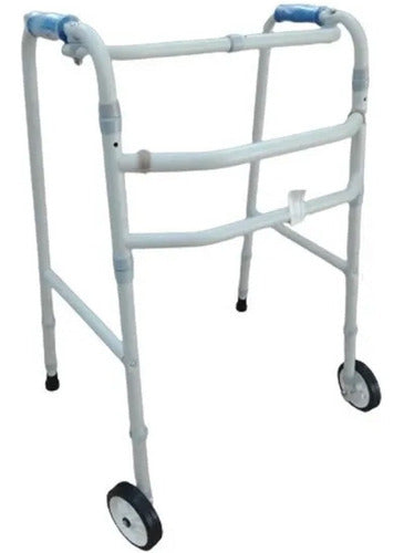 Ortopedia Libertad Reinforced Foldable Walker with Wheels - Dual Function 0