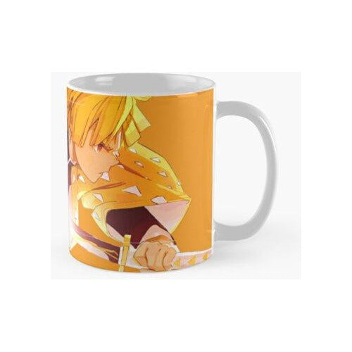 Taza Anime Manga Yellow Slayer Anime Asiente Con La Cabeza C 0