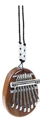 8 Teclas Mini Kalimba Exquisito Dedo Pulgar Piano Marimba Mu 2