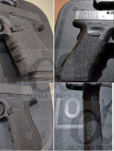 Grip Para Glock 17, 19 , Gen3 + Glock 17, 19 , Gen4 .- 0