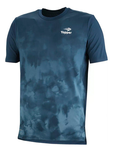 Topper Running Men’s Tennis T-Shirt Blue 0