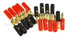 10 Pares 4mm Plástico Oro Altavoz Conector Cable Conectores 1