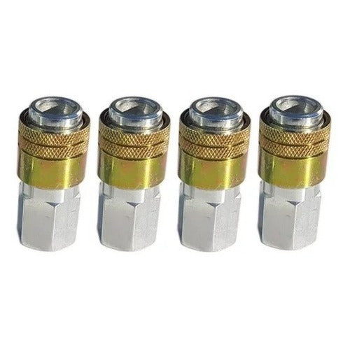 VIGOMAQ 4 Quick Couplings Air 1/4 Female Thread 0