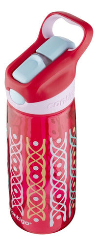 Contigo Autospout Botella Agua Pajilla Niños 20oz Ruby 3