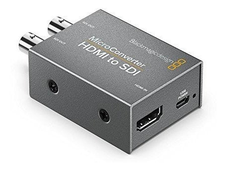 Blackmagic Design Micro Convertidor Hdmi A Sdi (con Fuente D 1