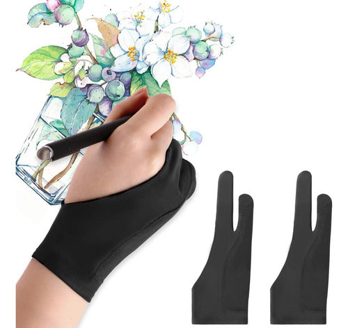 Mixoo Artist Palm Rejection Gloves - 2 Pack 0