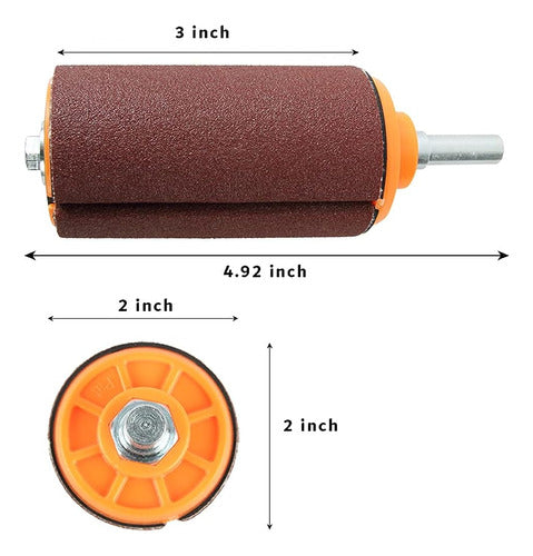 O'skool 2 Pulgadas X 3 Pulgadas Kit De Tambor De Lijado Para 1