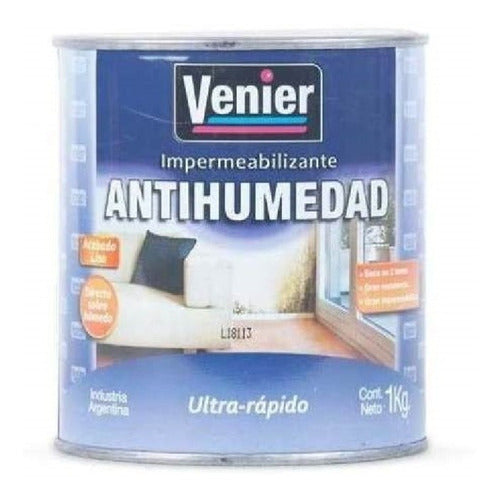 Pintura Antihumedad Venier Impermeabilizante 5kg Original 0