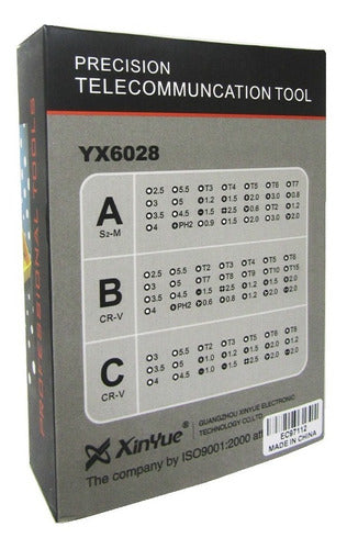 Yaxun YX-6028B Screwdriver Kit 38 Pieces 7