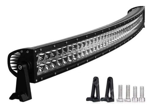 40-LED Curved Bar Light 60cm 120W for 4x4 Jeep Truck 0