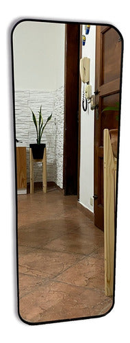 Vasa Espejo Rectangular Cuerpo Entero 120x40 Con Marco De Pvc 0