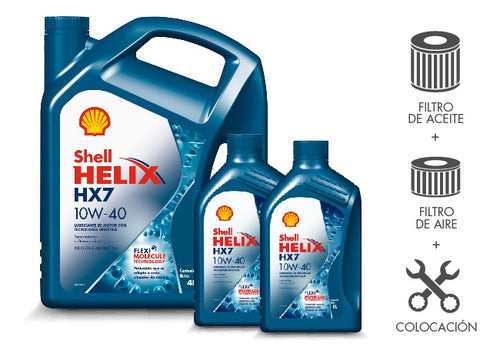 Shell Cambio De Aceite Y Filtros Ford Mondeo 2.0 16v 145cv 07/10 0