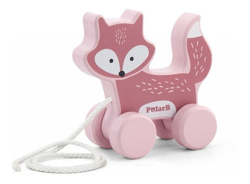 Viga Wooden Pull Toy Fox 1