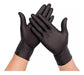 Surtido Guantes Nitrilo Negro Descartables / Caja X 100 Un 0