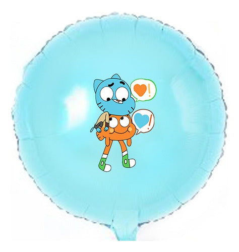 Globo Gumball Todos Los Personajes Varias Formas Y Colores 0