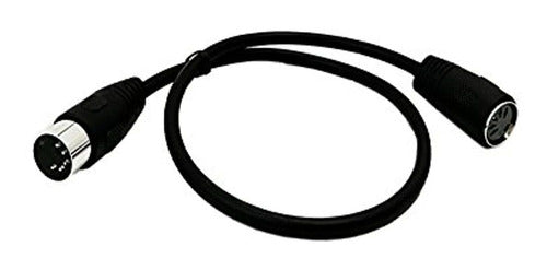 Sinloon 20-Inch Midi Extension Cable MIDI 5-Pin DIN Male to Female 0