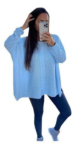 Training Sweater Women's Hoodie Long Oversize A2 6