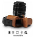 MegaGear Genuine Leather Camera and Strap Always Ready Medium 6