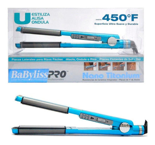 BaBylissPRO U Style Straight Curl Hair Iron 0