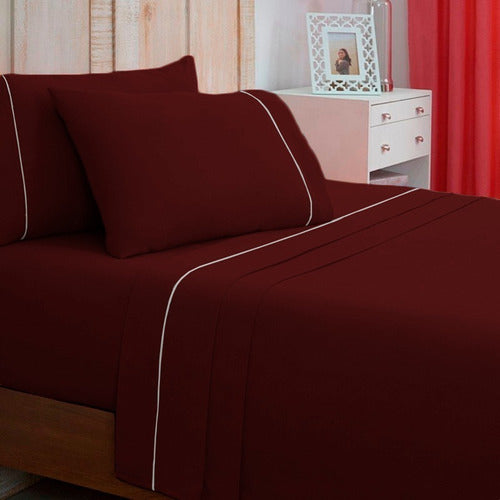 Mundo Acolchado Soft Microfiber 2.5 Place Sheet Set 7