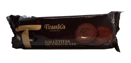 Franks Gluten-Free Chocolate Cookies 120g x 8 Units 0