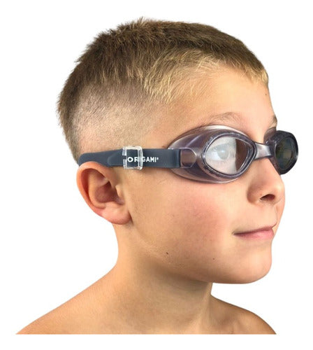 Origami Kids Swimming Kit: Goggles and Speed Printed Cap 61