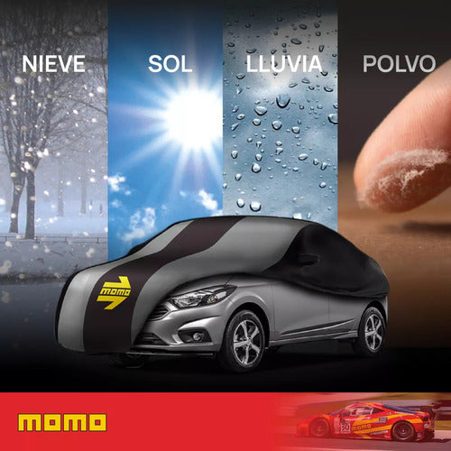 Momo Auto Cover 3-Layer Waterproof XL 2