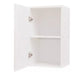 Muebleds 60cm 1-Door Cabinet with Arc Handle Melamine Shelf 2