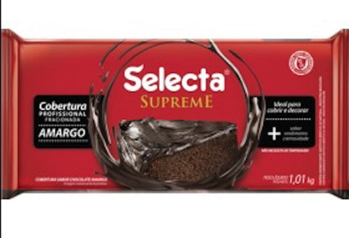 Chocolate Amargo Cobertura Supreme Selecta 1 Kg. 0