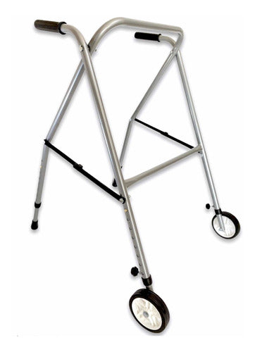 B. Romano Adjustable Folding Orthopedic Walker with Wheels - 120kg Capacity 7