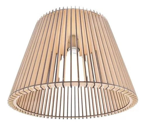 Modern Nordic Design Wooden Pendant Ceiling Lamp Premium MDF 4