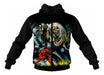 Custom Fullprint Hoodie Jacket with Front and Back Design 2