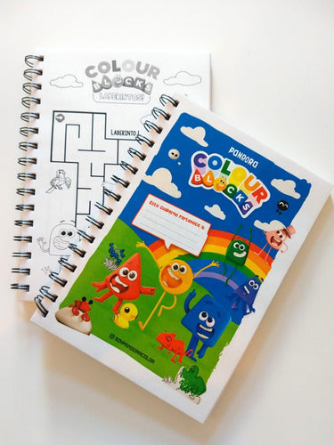 Soy Pandora Color Colour Blocks Children's Activity Book - Learn Colors with Numberblocks 1