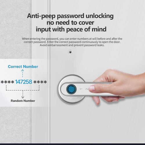 Cerradura Inteligente Gekrone Huella Dactilar, Código,ttlock 3