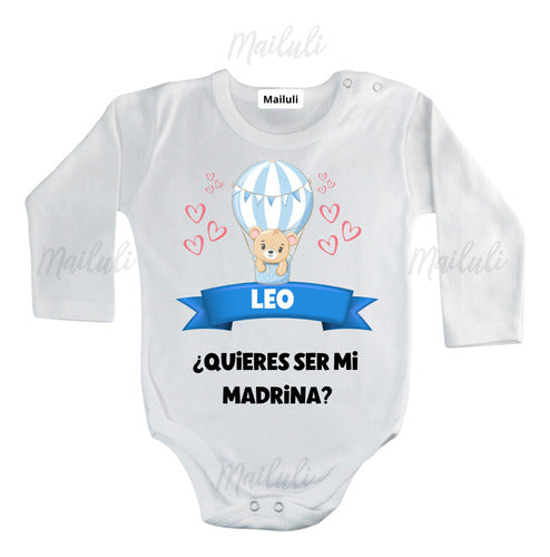 Mailuli Body Personalizado De Bebé + Caja Obsequio Regalo 7