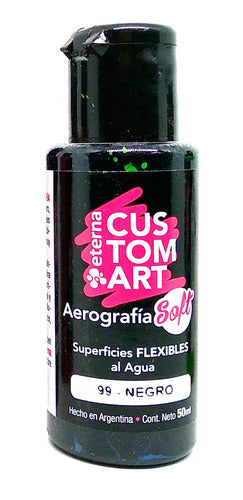 Eterna Pintura Aerografia Eterna Set Colores Primarios Soft 5