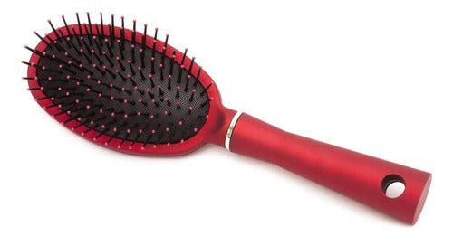 MAS Large Oval Pneumatic Brush for Hair Styling 0